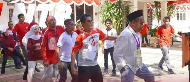 KPU NTB Gelar Lomba (Foto: KP)