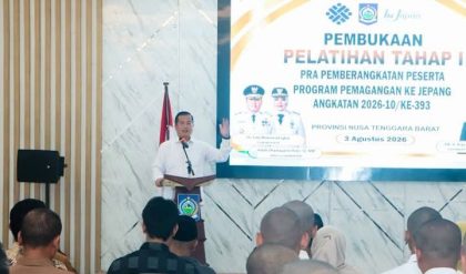 Pembukaan Pelatihan Calon PMI (Foto: MT)