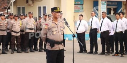 Polres Dompu Siaga (Foto: HS)