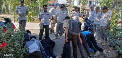 Penertiban Pelajar Bolos (Foto: PP)