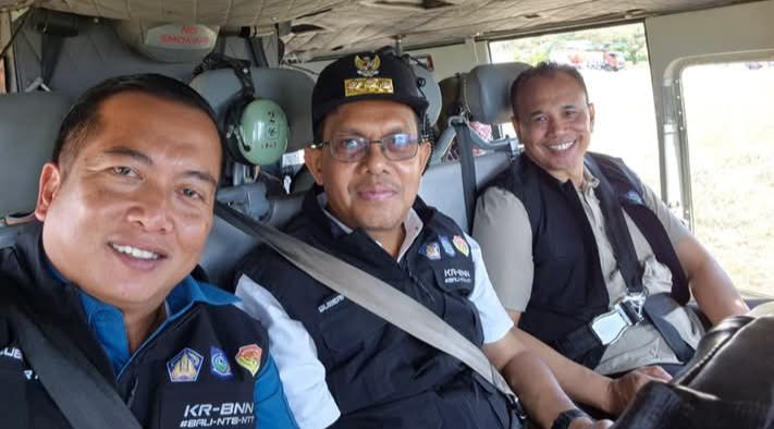 Gubernur NTB & Bali Menuju NTT (Foto: MT)