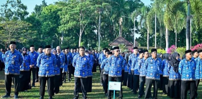 Apel Siaga Disiplin (Foto: MT)