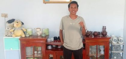 Akbar Ketua BUMDES Baka Jaya (Foto: AR)