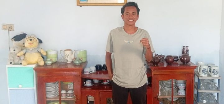 Akbar Ketua BUMDES Baka Jaya (Foto: AR)