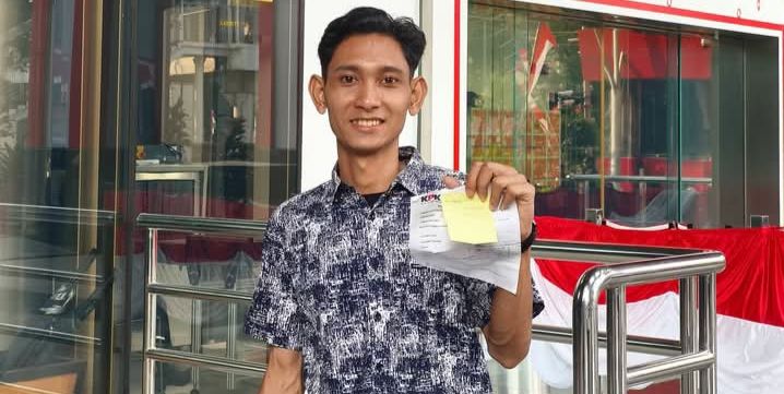 Julkiflin Pelapor Bupati Dompu (Foto: JL)