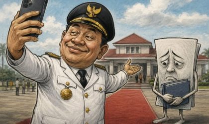 Ilustrasi Dompu sebagai contoh (Foto: AI)