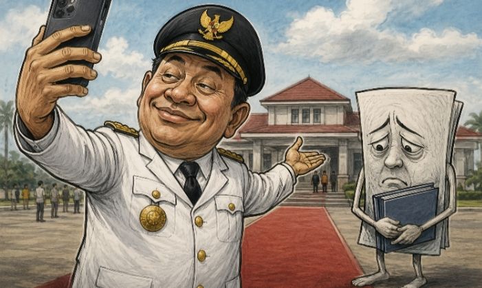 Ilustrasi Dompu sebagai contoh (Foto: AI)