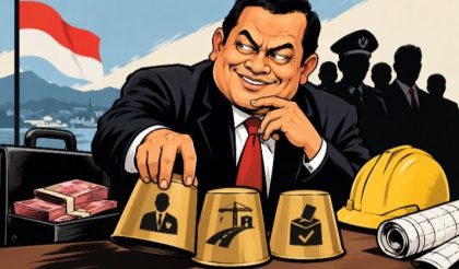 Ilustrasi Dugaan jual beli jabatan proyek (Foto: AI)