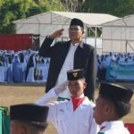 Upacara HUT Santri (Foto: SB)