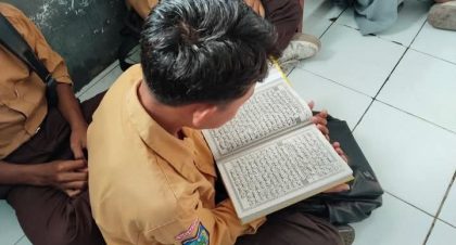 IMTAQ SMPN 3 Pekat (Foto: HS)