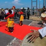 Sambutan Kunjungan Pangdam XXX (Foto: LT)