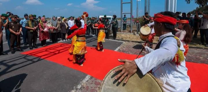 Sambutan Kunjungan Pangdam XXX (Foto: LT)
