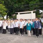 Apel pagi Disperindag NTB (Foto: MT)