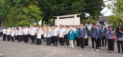 Apel pagi Disperindag NTB (Foto: MT)
