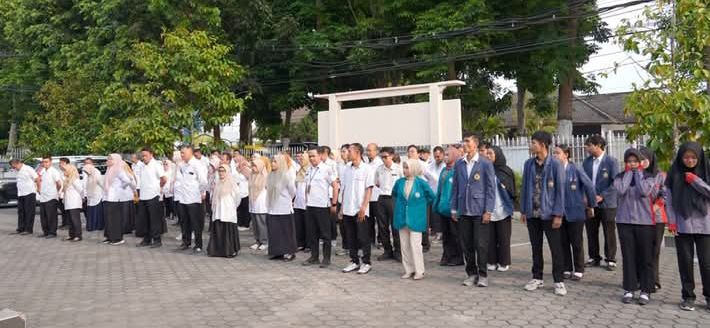 Apel pagi Disperindag NTB (Foto: MT)